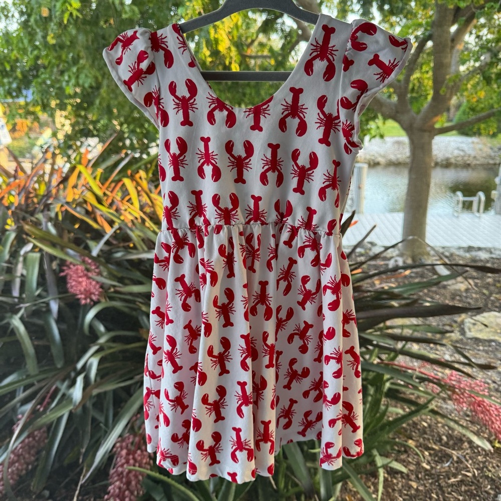 Monica + Andy Lobster Dress 4T